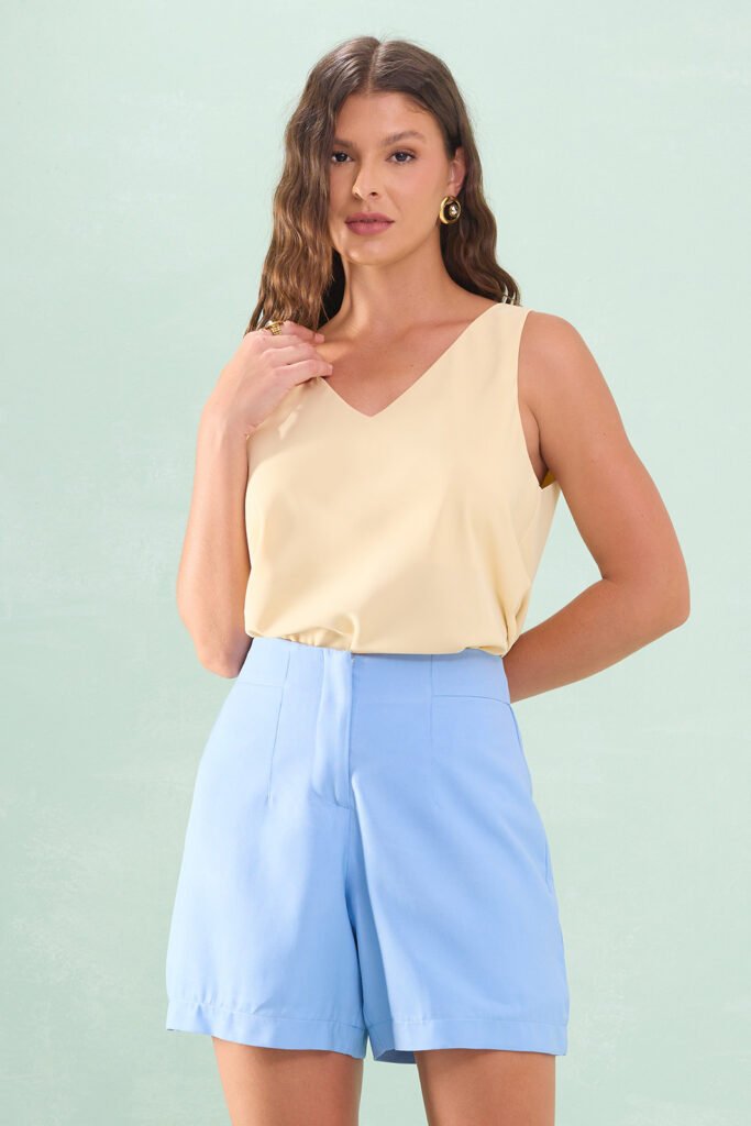 Short Detalhe Pence Alfaiataria