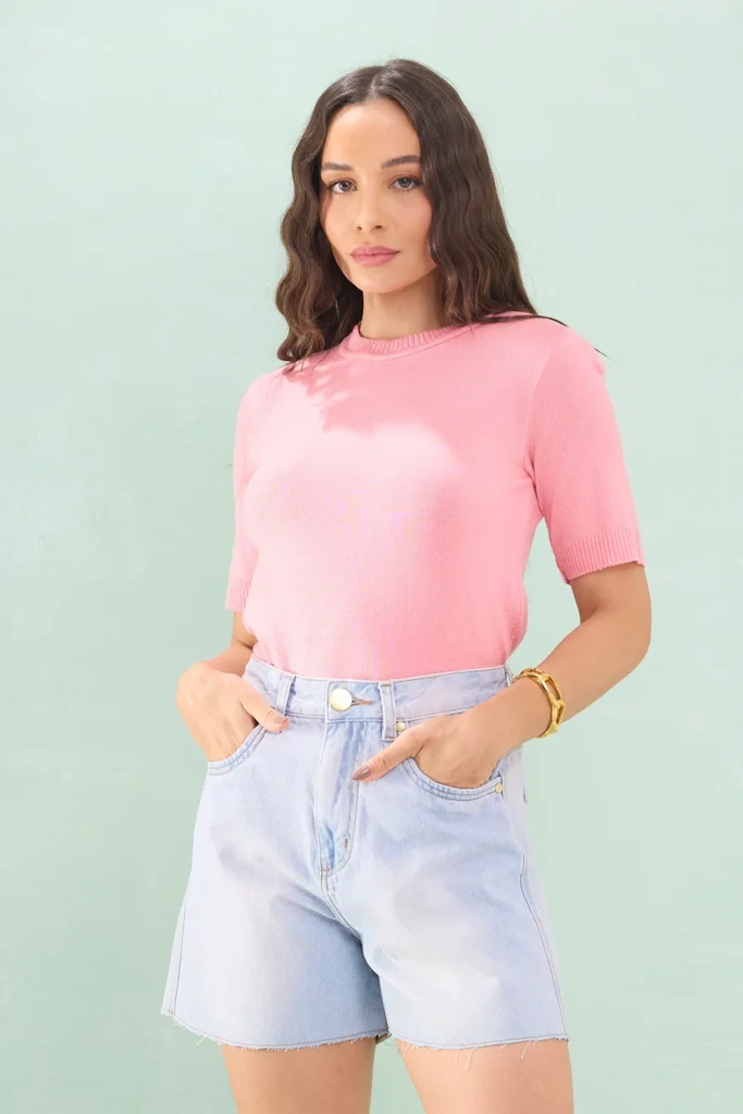 Short Jeans Barra Desfiada